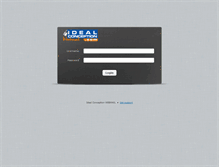 Tablet Screenshot of mail.idealconception.com